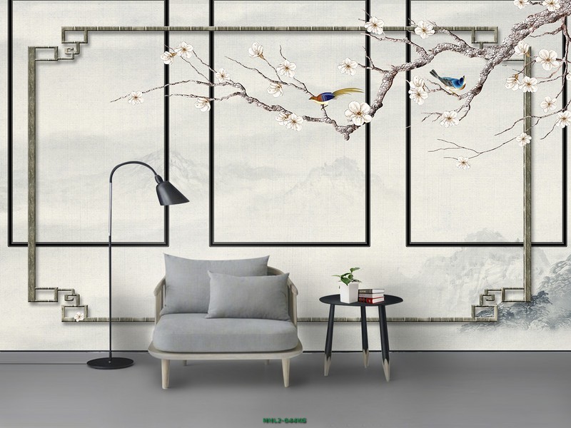 Cành hoa mộc lan MHL2-044KG